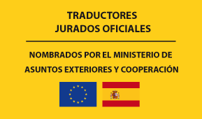 Traductores jurados oficiales nombrados por el Ministerio de Asuntos Exteriores y Cooperación